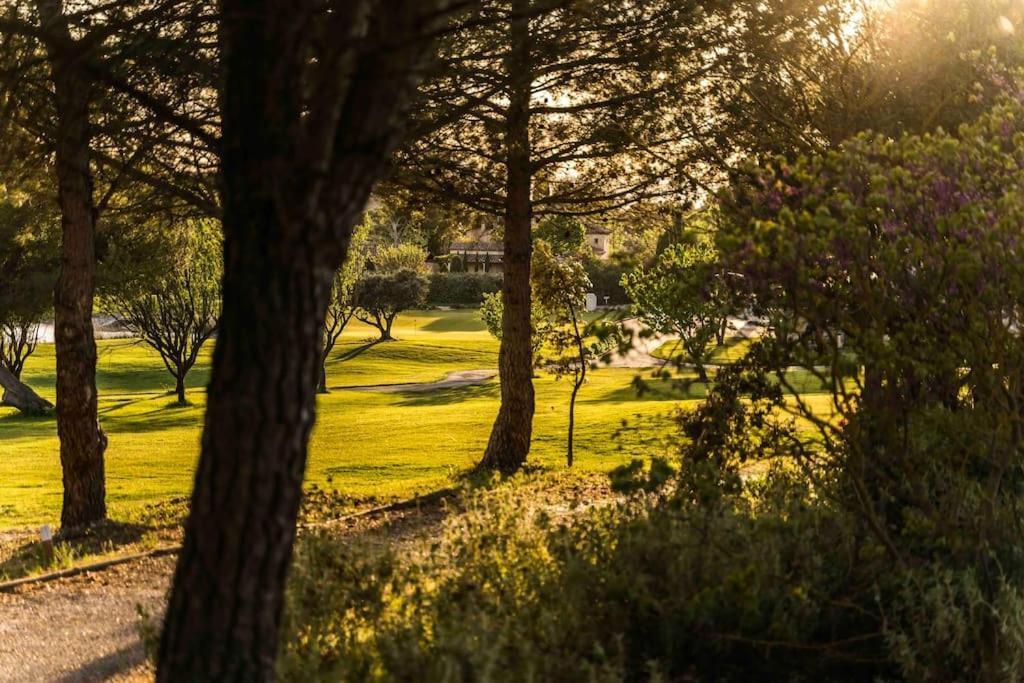 Magnifique Vue Lac Au Golf De Pont-Royal Mallemort Buitenkant foto